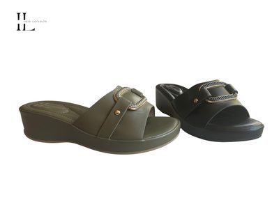 Olive — wholesale ladies' sandals, style 50737-5B